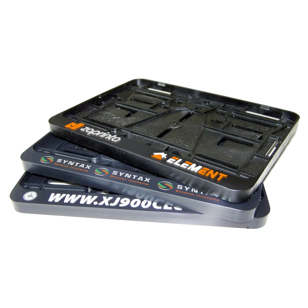 Motor kentekenplaat (reliëf opdruk)