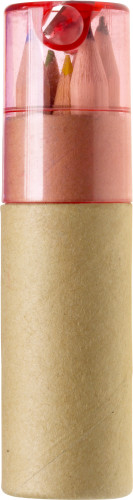 Set de Lápices de Colores con Sacapuntas Integrado - Las Pedrosas