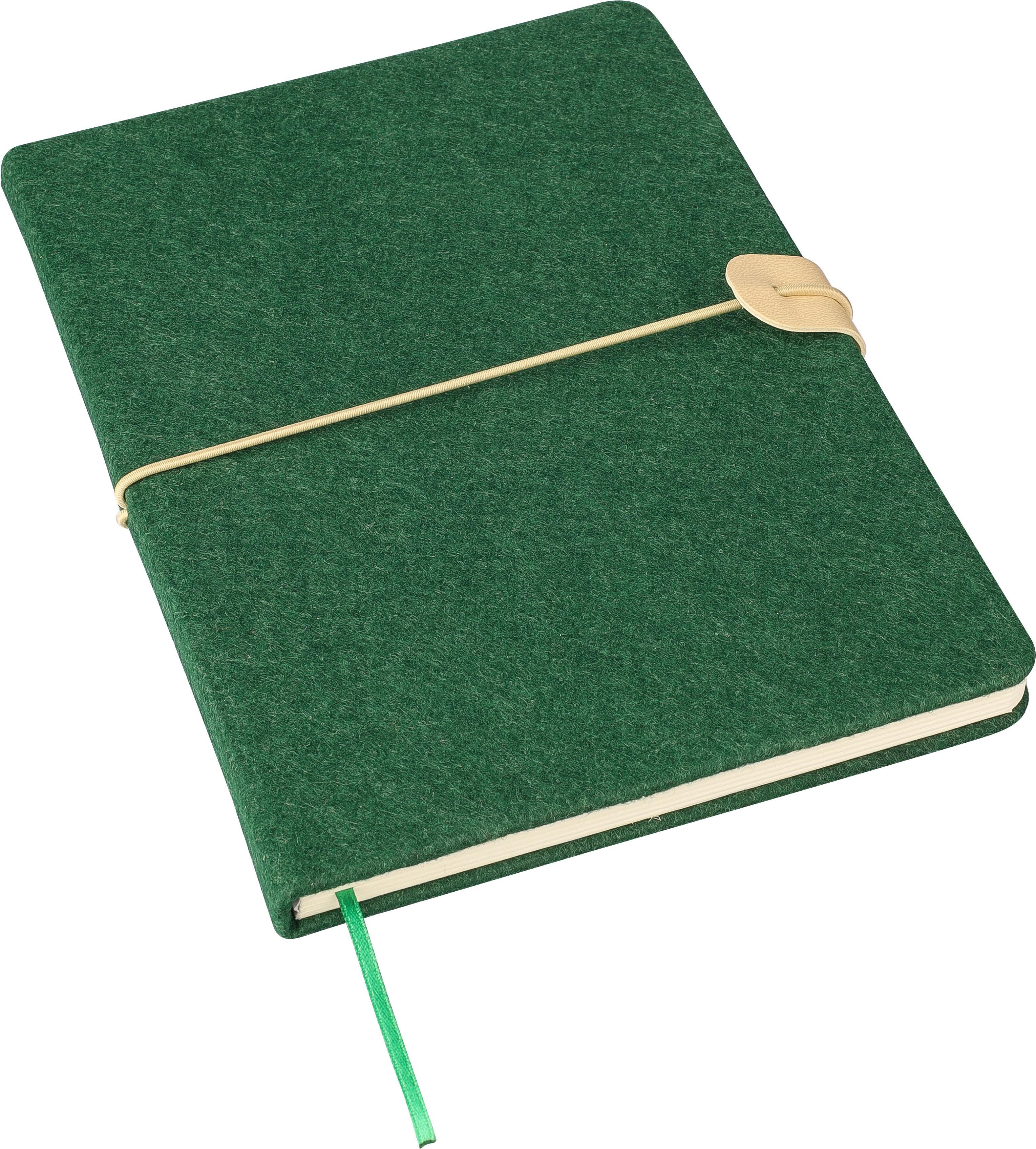Cuaderno de fieltro reciclado EcoNotas - San Román de Cameros