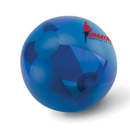 Pelota de playa inflable transparente y sólida - Loscorrales