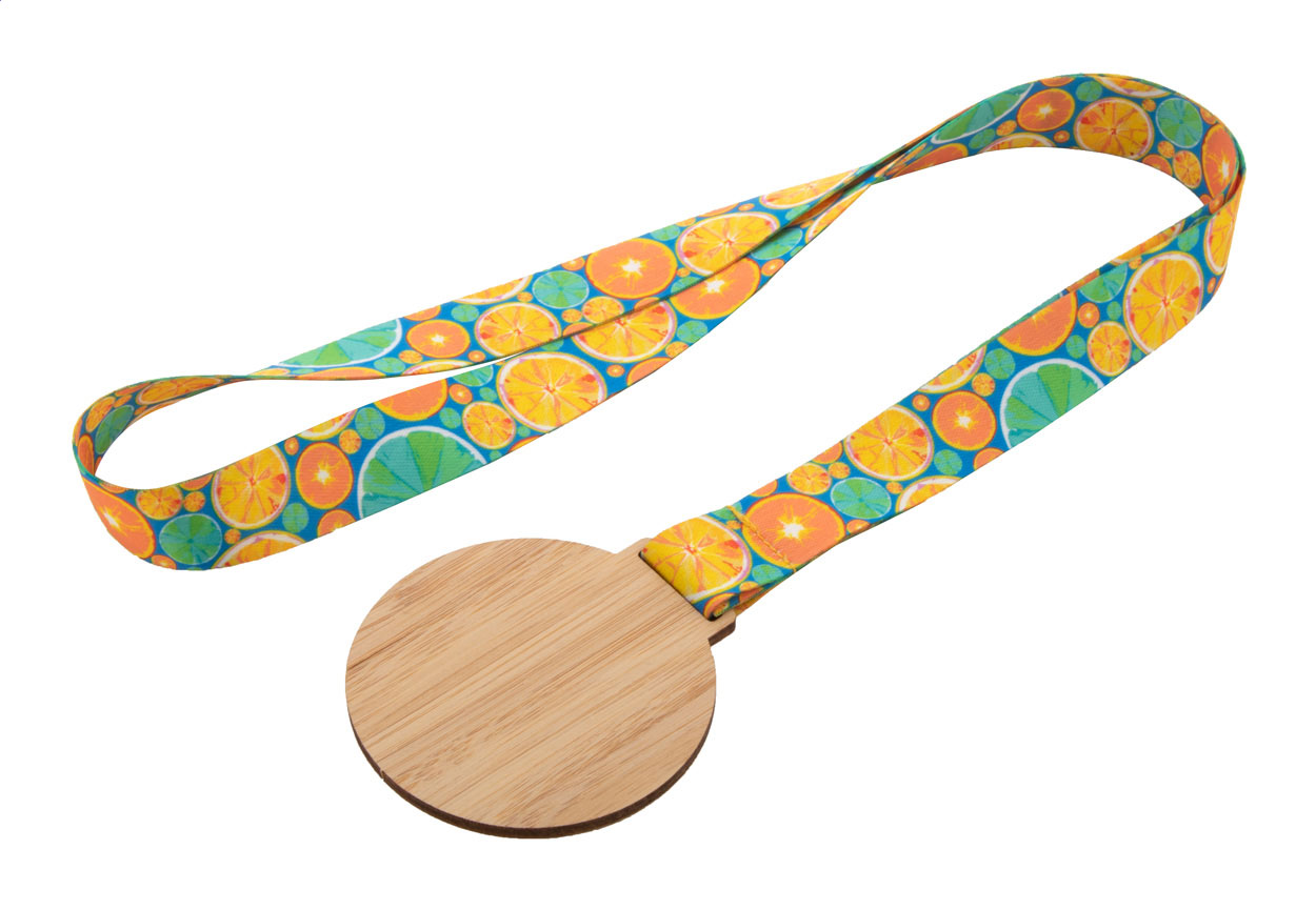Medalla de Bambú Eco Personalizada - Puertollano