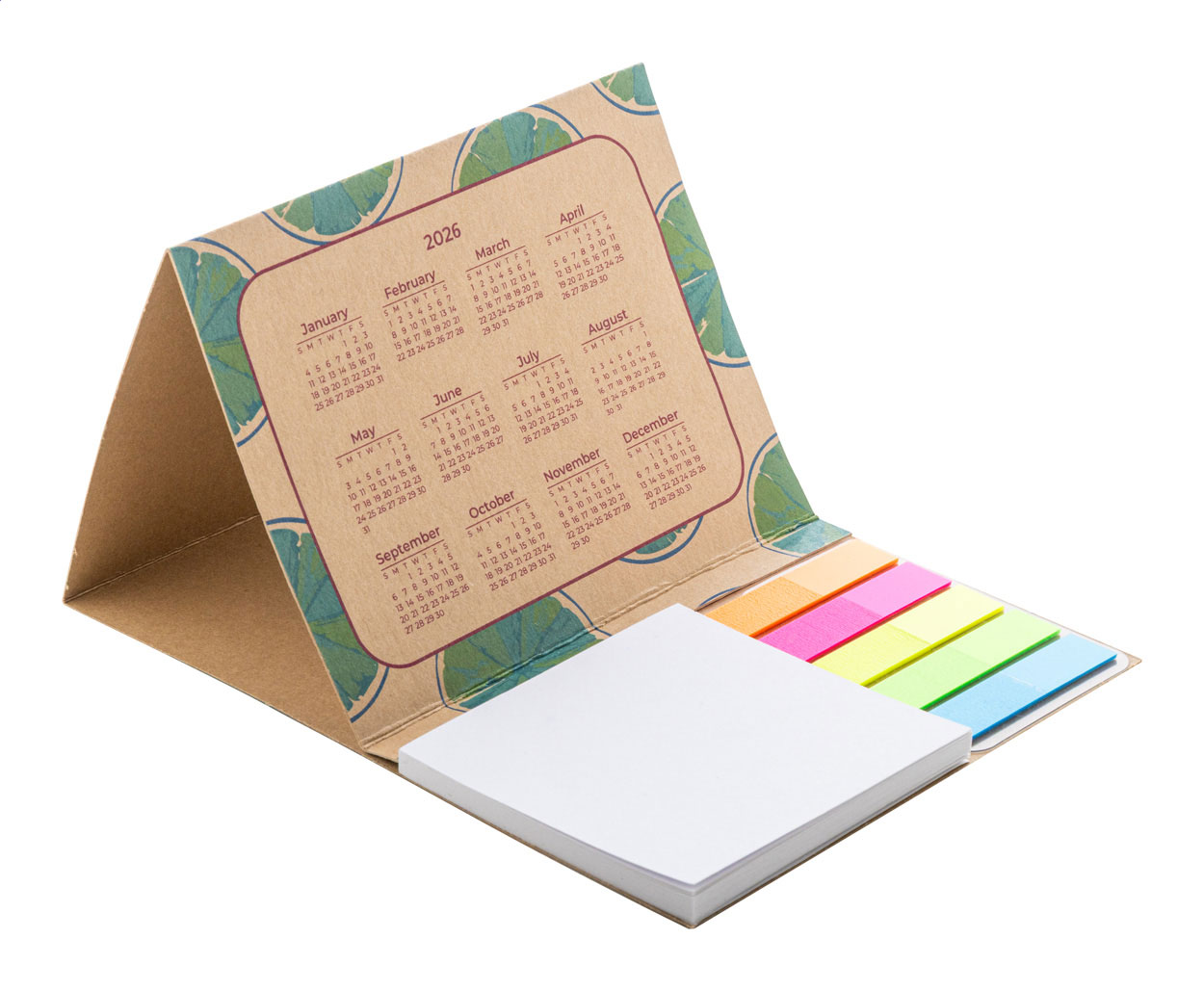 Calendario Eco Combinado Notas Adhesivas - Ojacastro