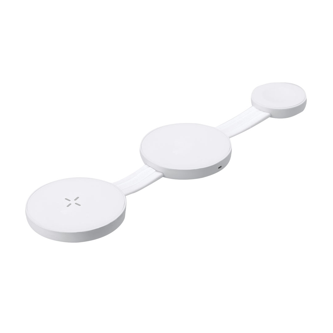 Cargador Magnético 3 en 1 - Lascellas-Ponzano impreso con logotipo