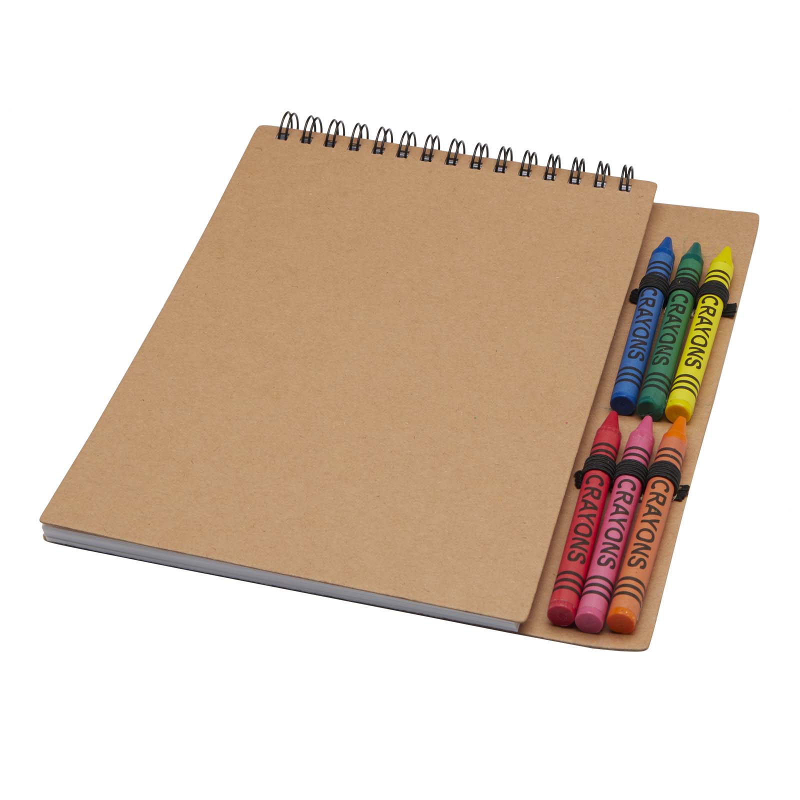 Cuaderno Espiral Creativo A5 con Set de Crayones - Nuévalos