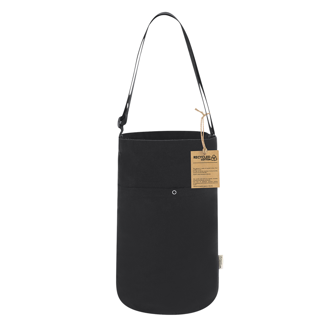 Bolsa Cilíndrica de Algodón Reciclado - Herencia