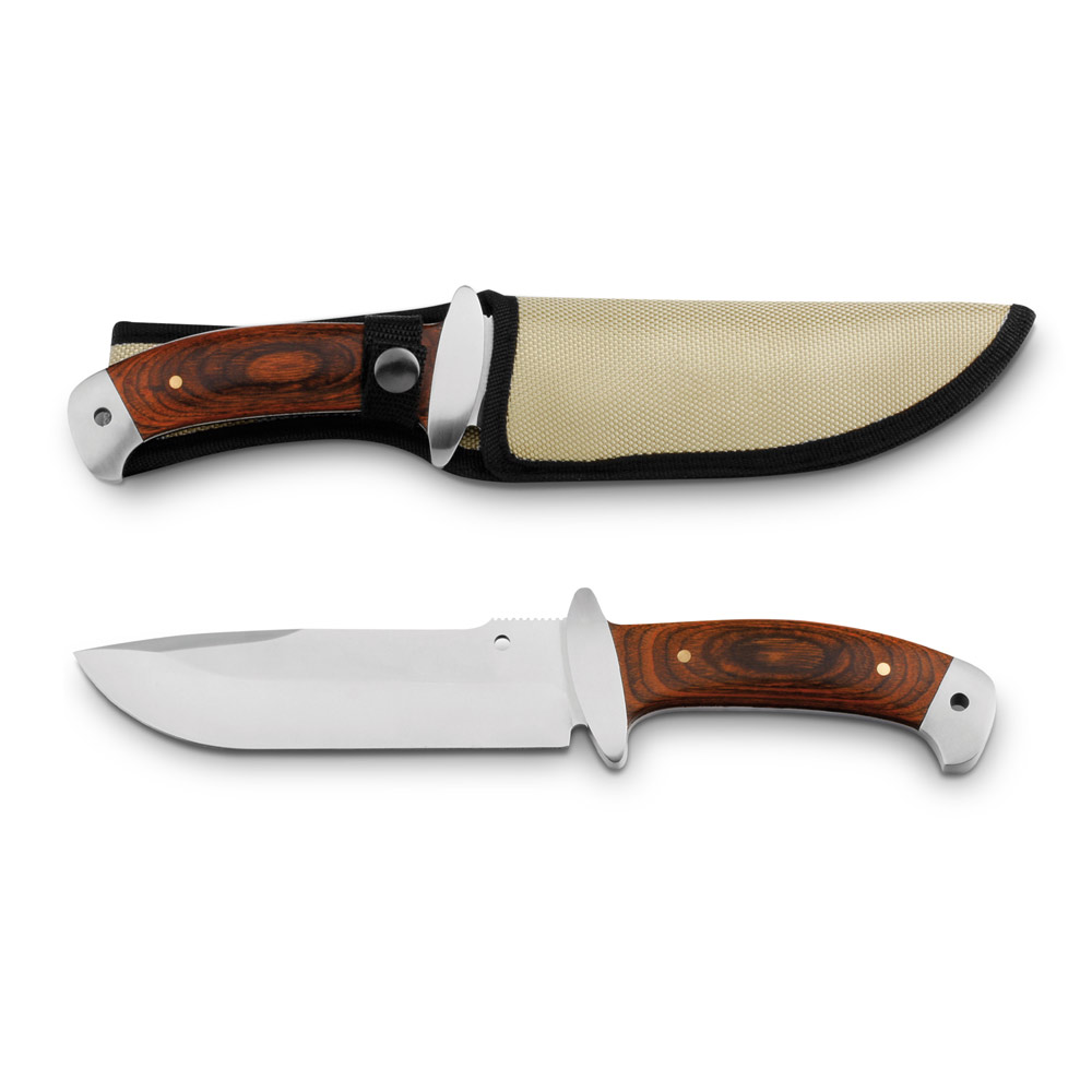 Cuchillo de caza de acero inoxidable y madera - Snainton - Alcoy⁠16