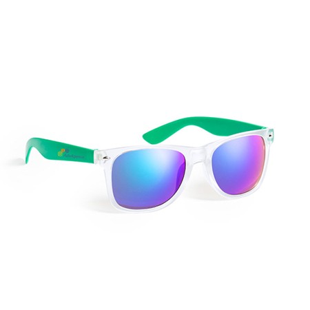 Gafas de sol con marco translúcido de diseño clásico con protección UV400 - Layana