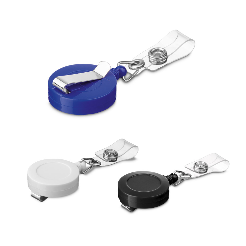 Porta Tarjetas Retráctil con Clip de Metal - Ashill - Aldea en Cabo