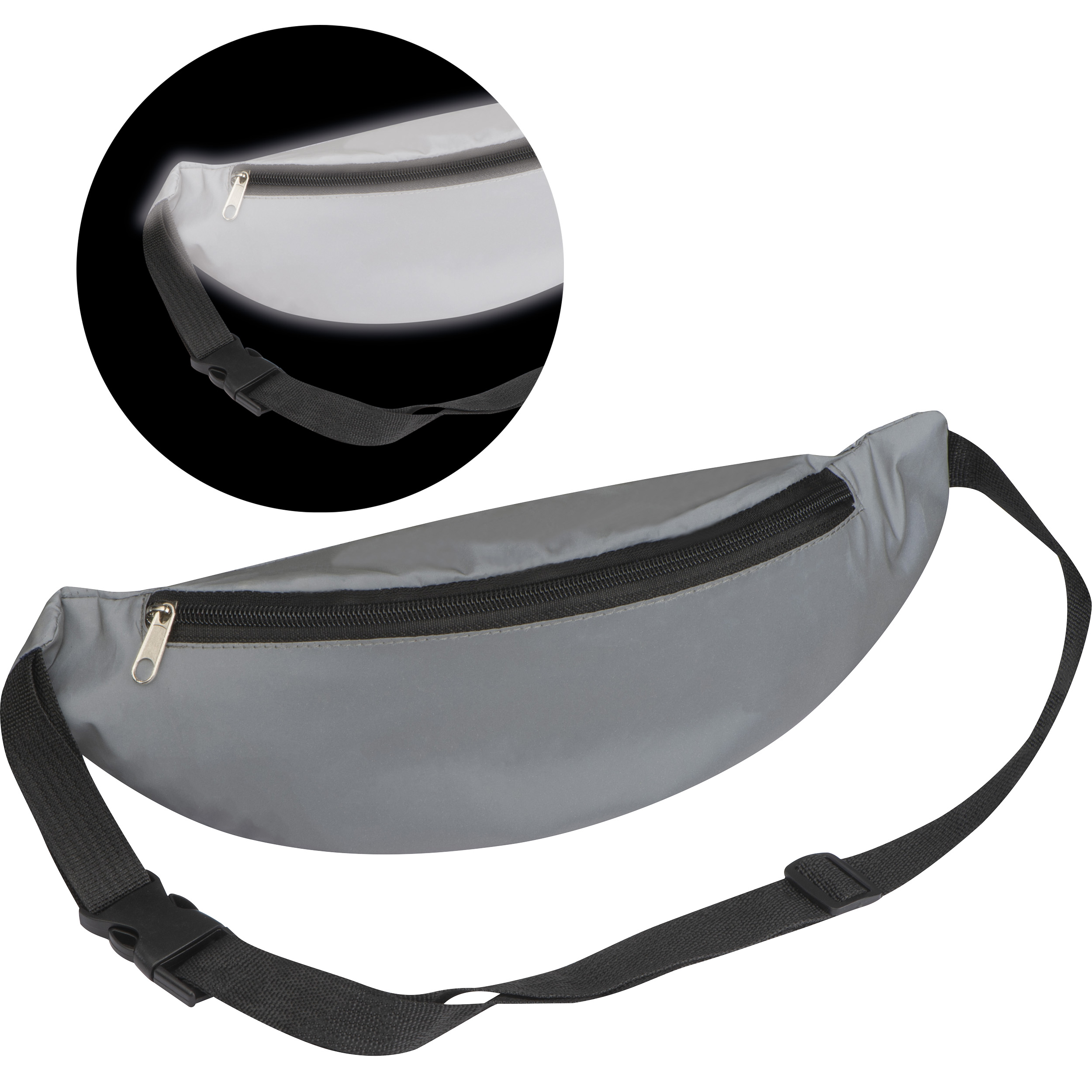 Bolsa de Cintura Reflectante de Poliéster - Cuxton - Castejón de las Armas