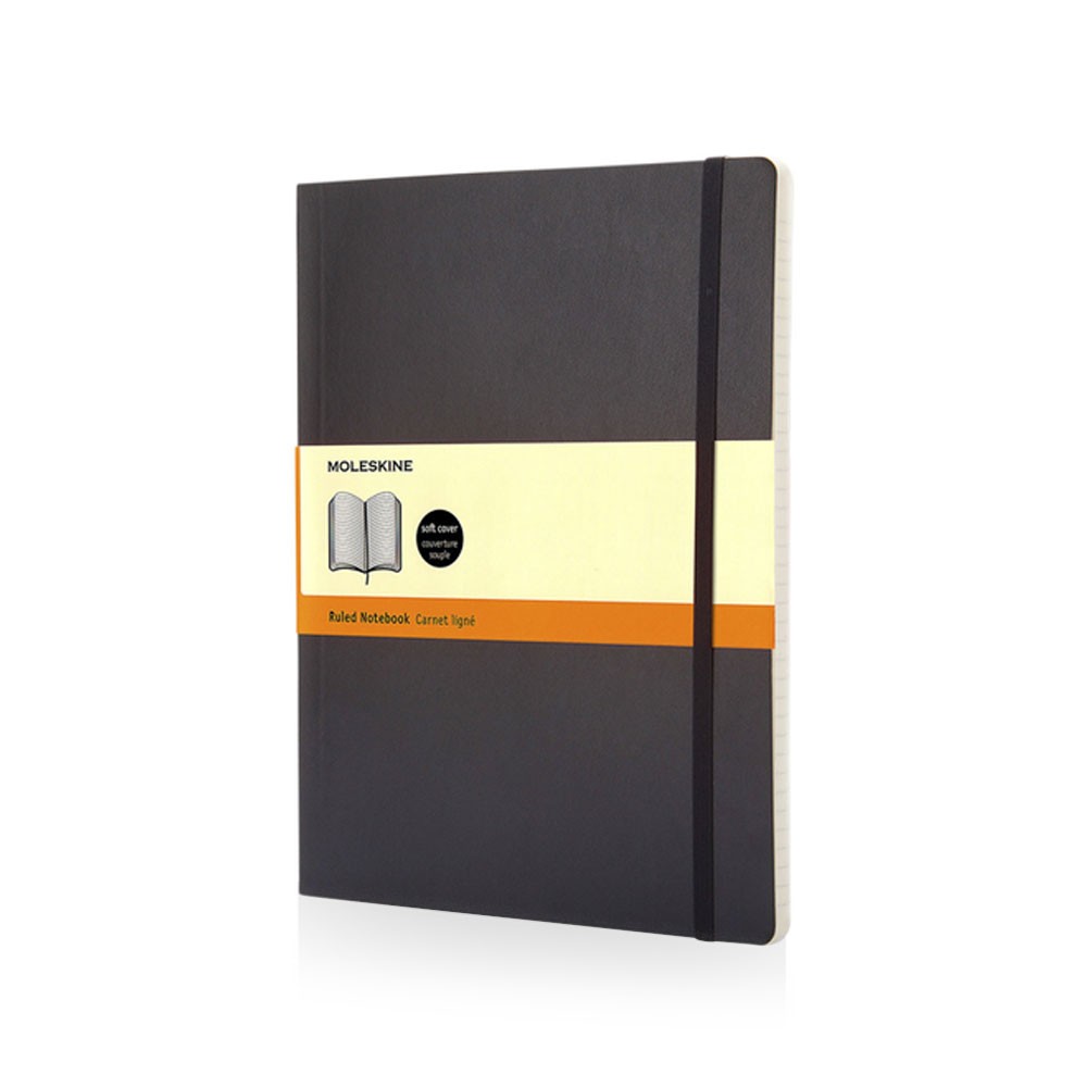 Cuaderno Moleskine Classic XL de tapa blanda