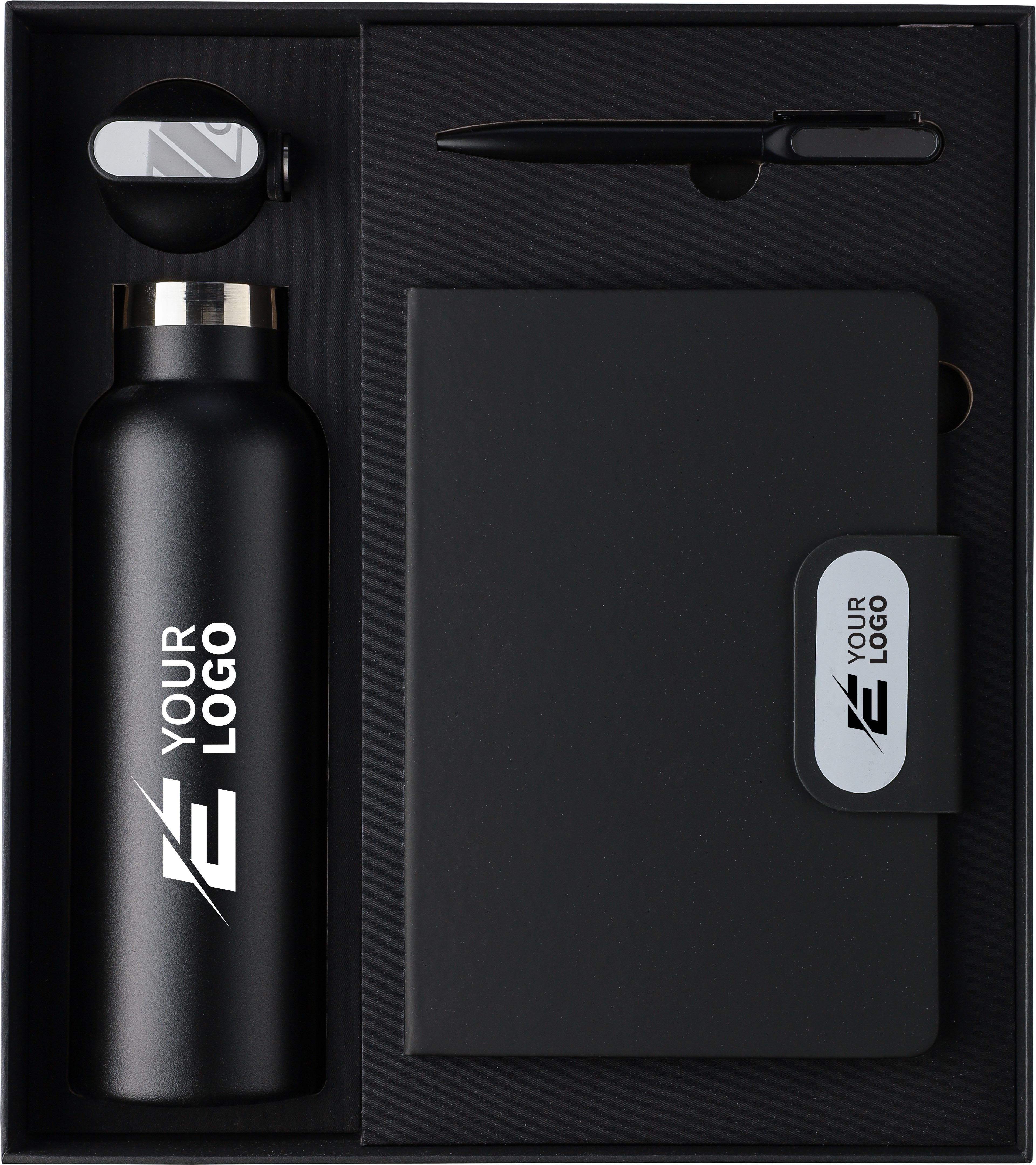 Conjunto de Regalo de Oficina de Lujo Eco-Essentials - La Guardia impreso con logotipo