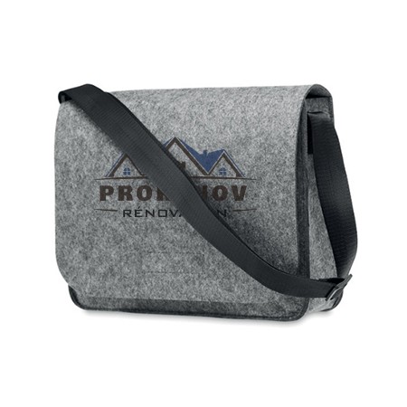 Bolso mensajero hecho de fieltro PET reciclado - Ramsbury - Gelves