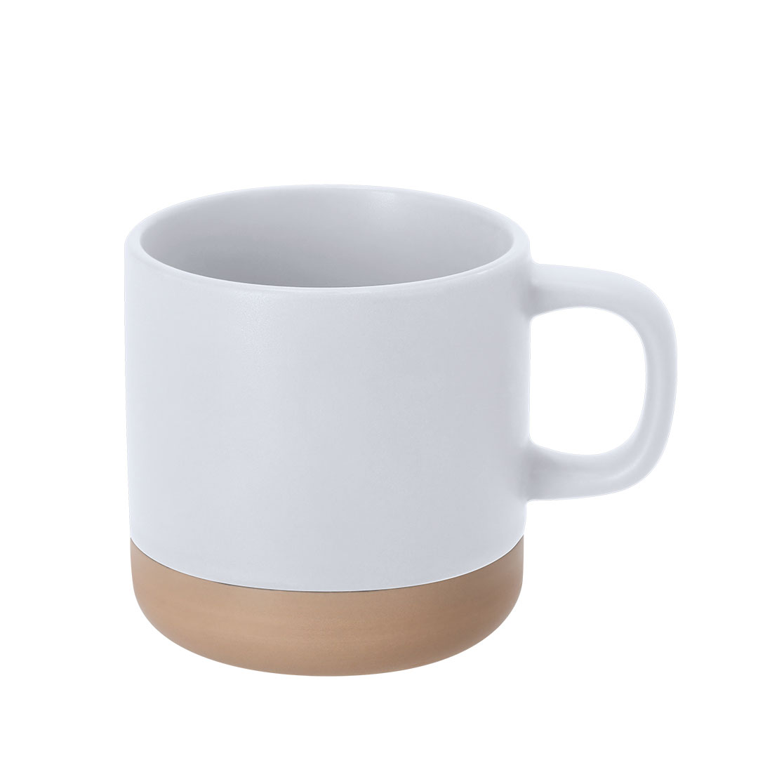 Taza Mate Cerámico - Porto do Son impreso con logotipo