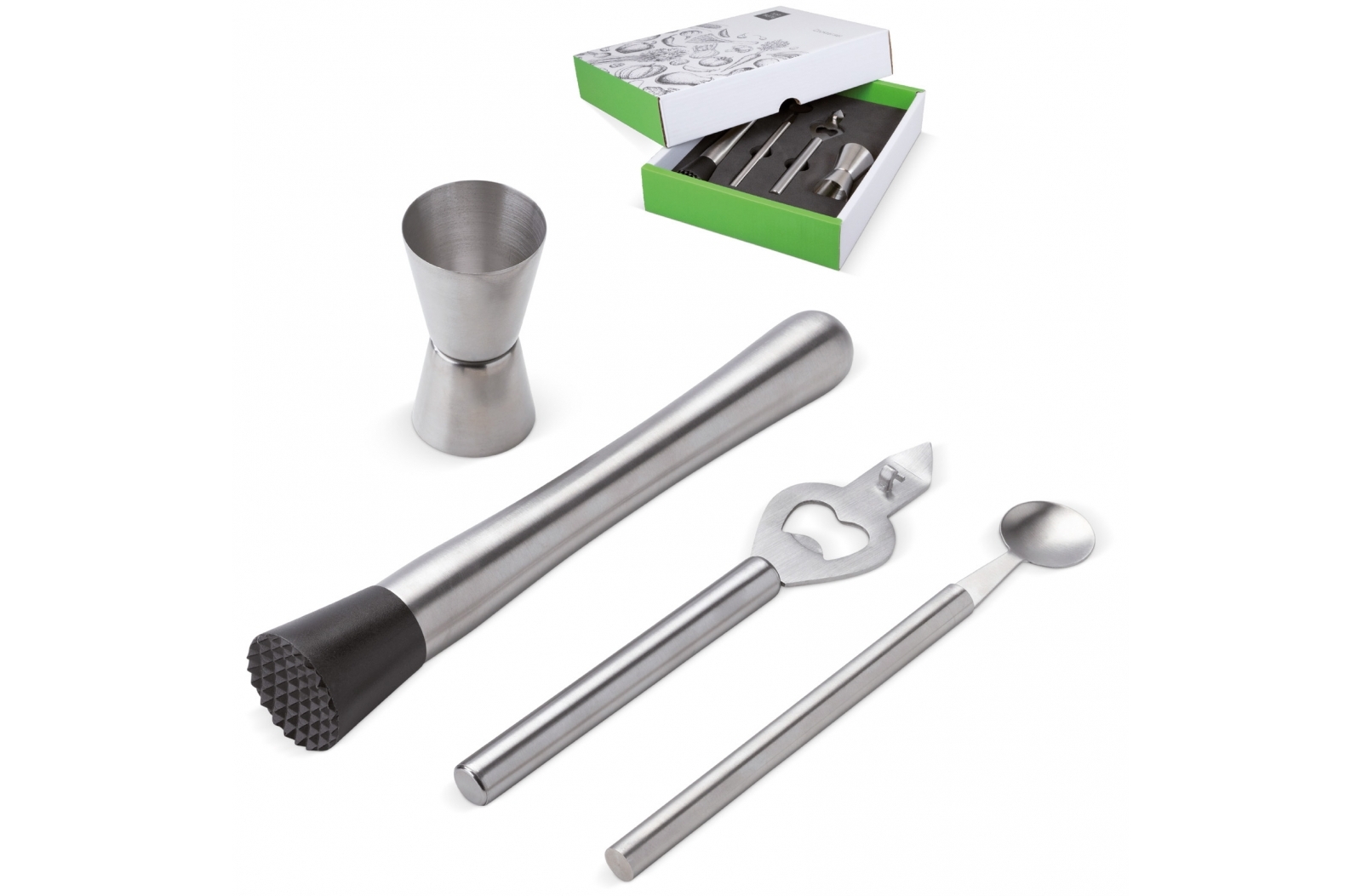 Set de cóctel profesional de acero inoxidable - Dumbría