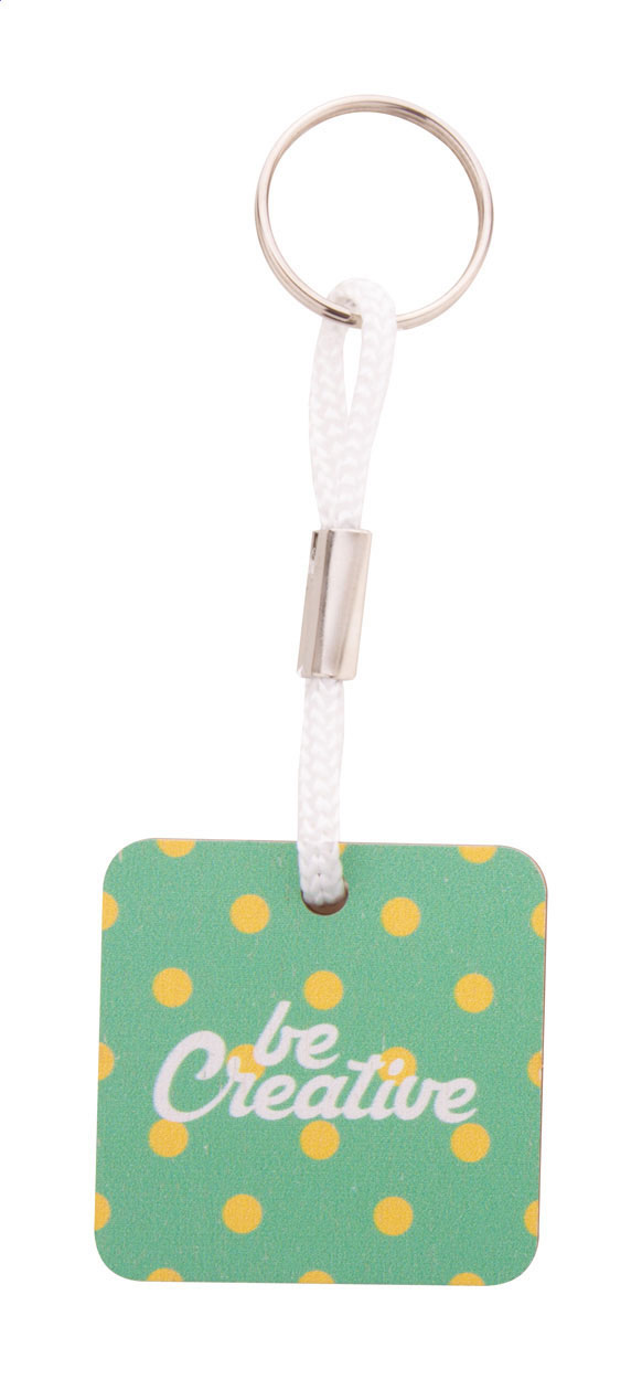 Anillo de Claves de Madera Personalizada - Sora