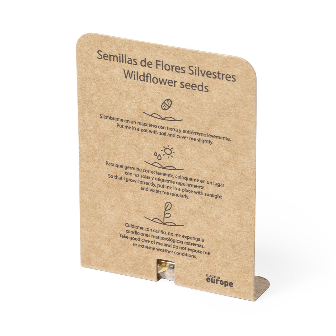 Cápsula de Semillas de Flores Silvestres Europeas - Villanueva de la Reina