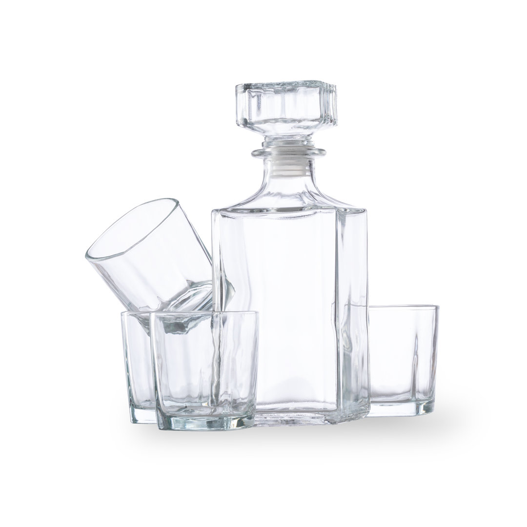 Juego de Whisky de Vidrio Elegance - Sant Joan Despí