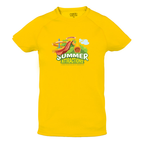 Camiseta técnica transpirable de poliéster para niños - Alberite