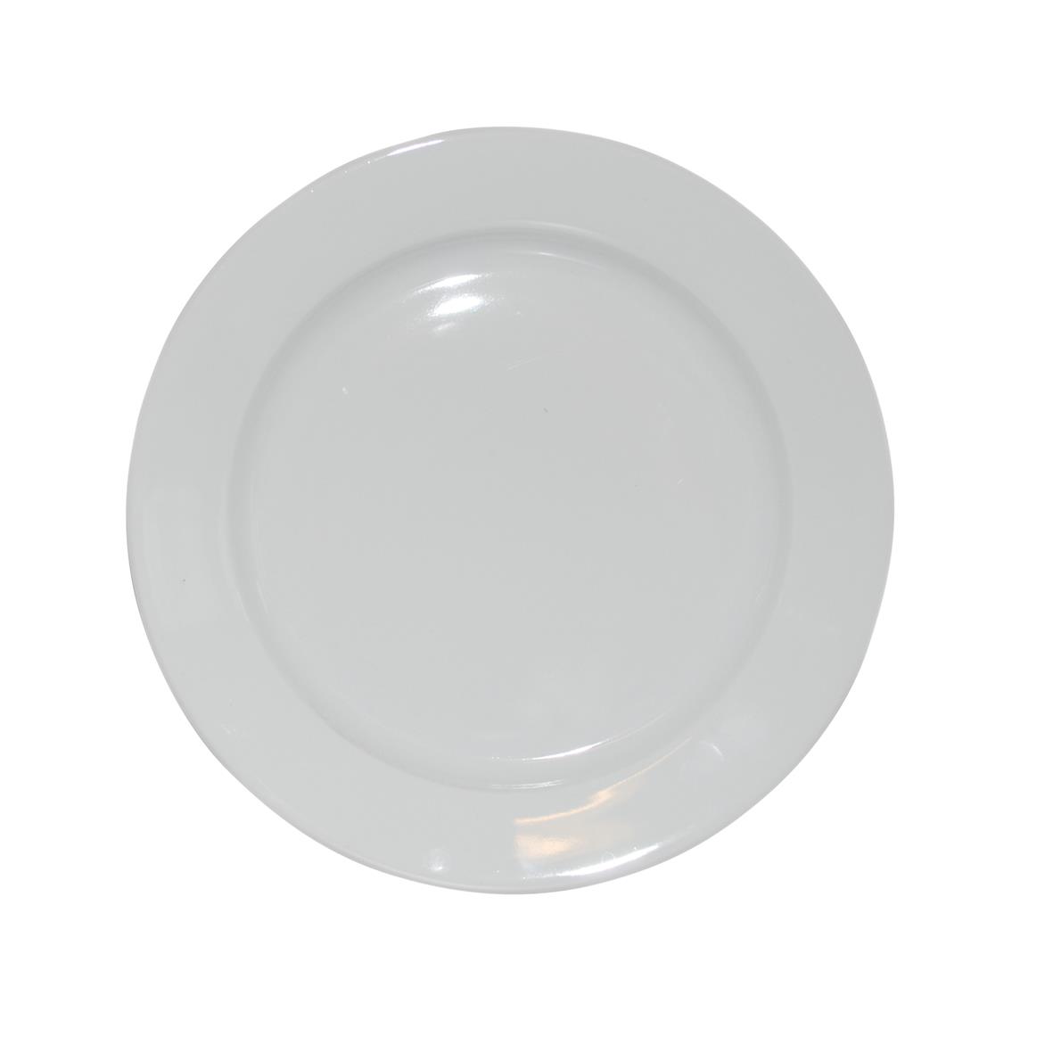 Plato de Borde Ancho Blanco 26,5 cm - Manzanares de Rioja
