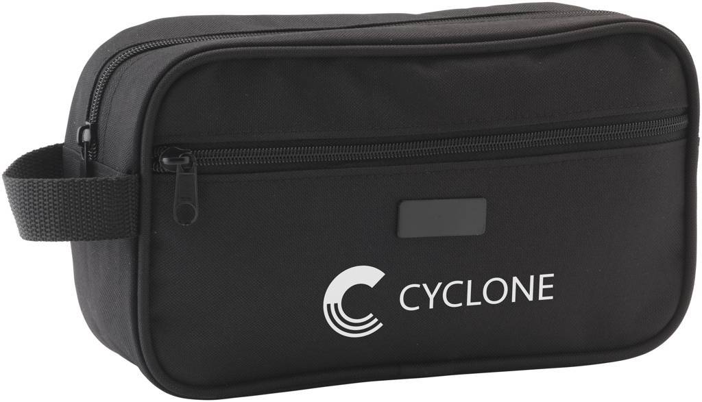 Gran Bolsa de Aseo RPET con Cremallera y Correa para Llevar - Bélmez de la Moraleda