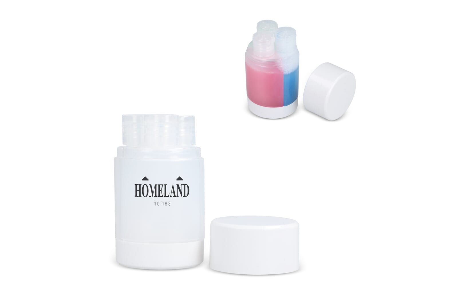 Trío de botellas de aseo para viaje - Bonansa