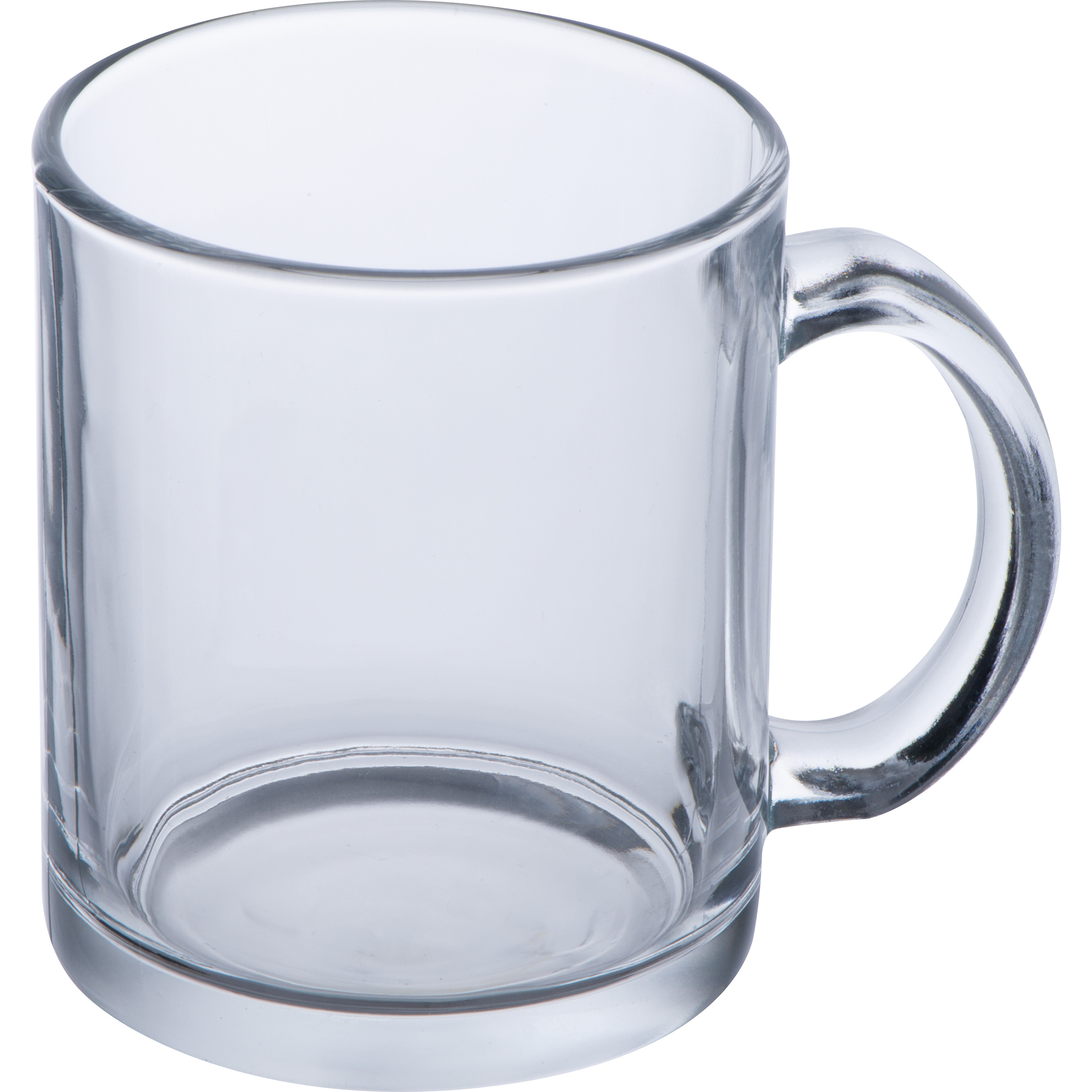 Taza de vidrio con transferencia cerámica 300ml - Longdon - Alcalá la Real