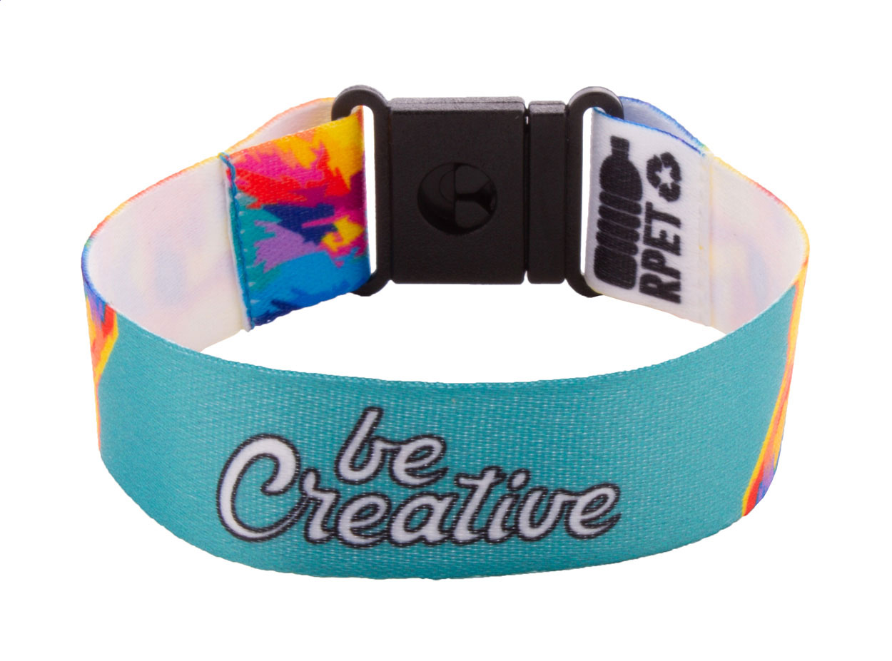 Pulsera Personalizada de RPET Mojo - Castejón de Sos