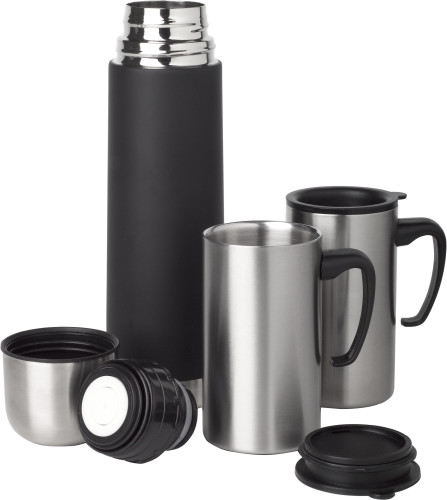 Set de Termo y Tazas de Acero Inoxidable 500ml - Alpedrete