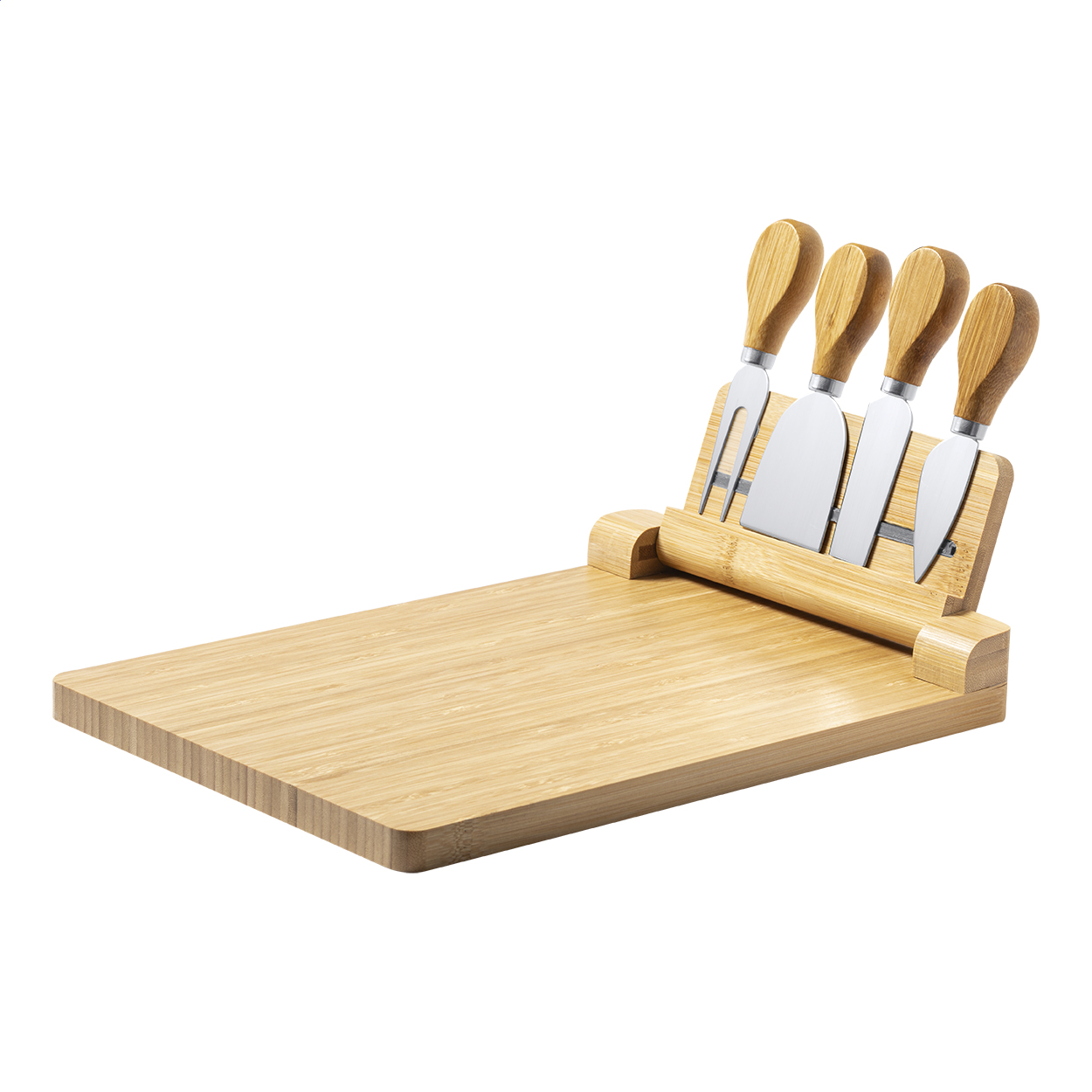Juego de cuchillos para queso Conjunto de bambú - Sotillo de las Palomas