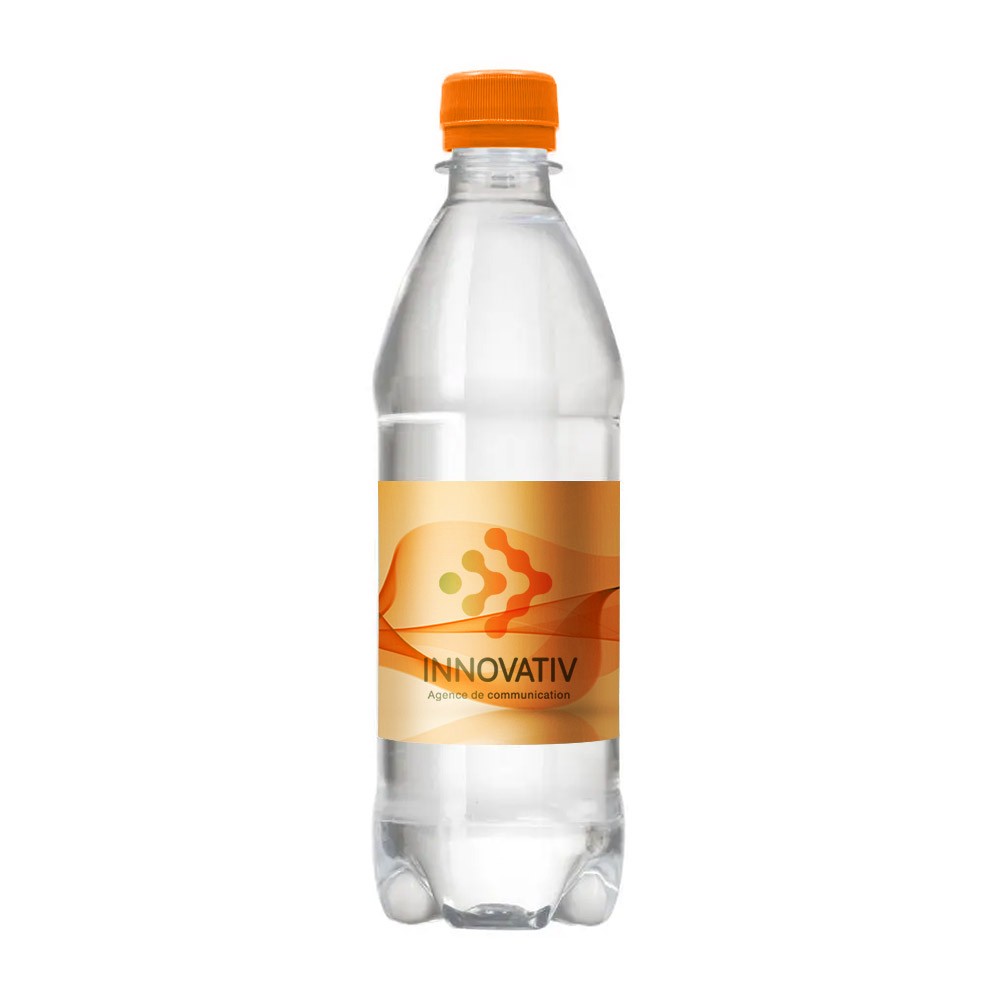 Botella Transparente de Agua de Manantial de 500ml - Villanueva del Trabuco
