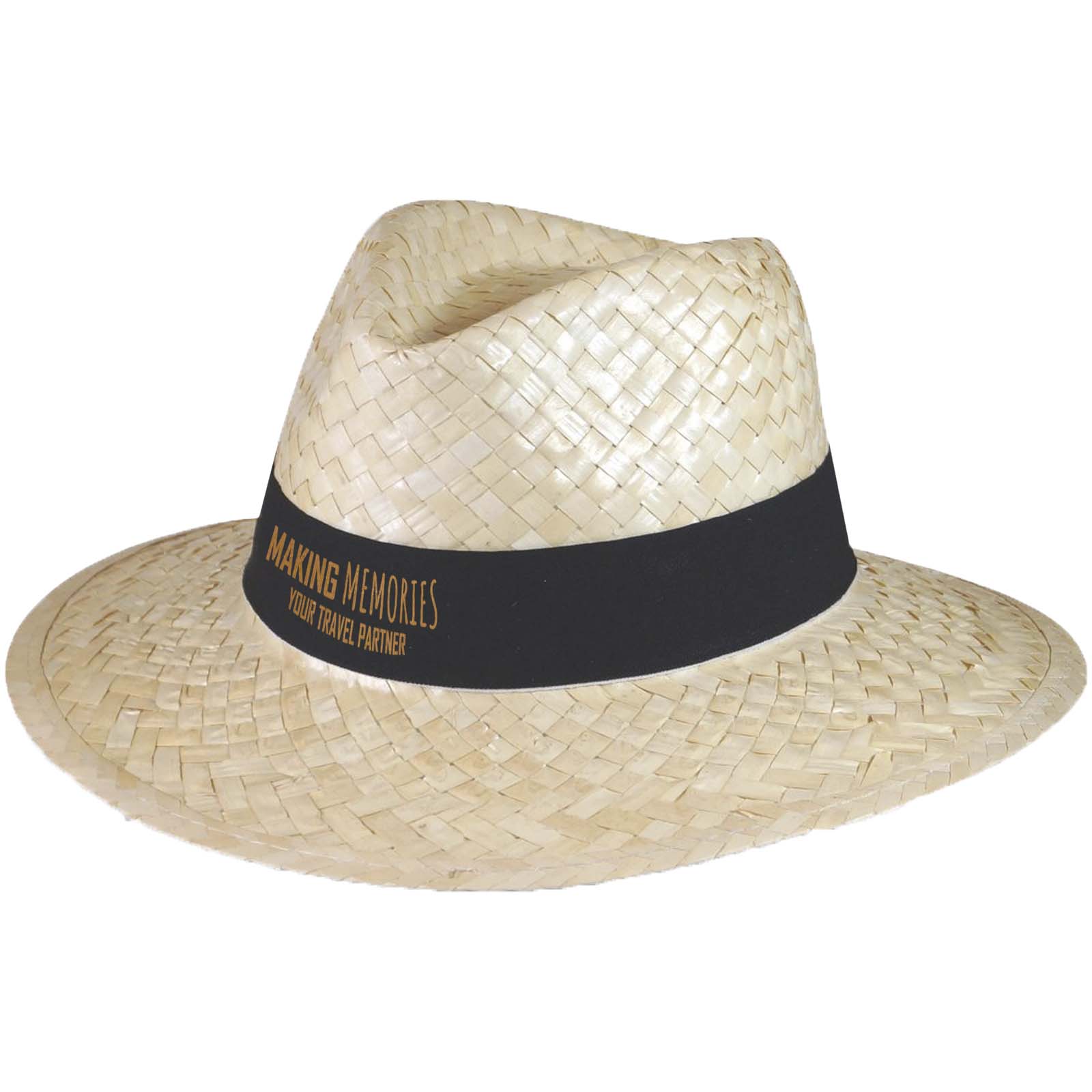 Sombrero de Panamá Elegante - Torelló impreso con logotipo