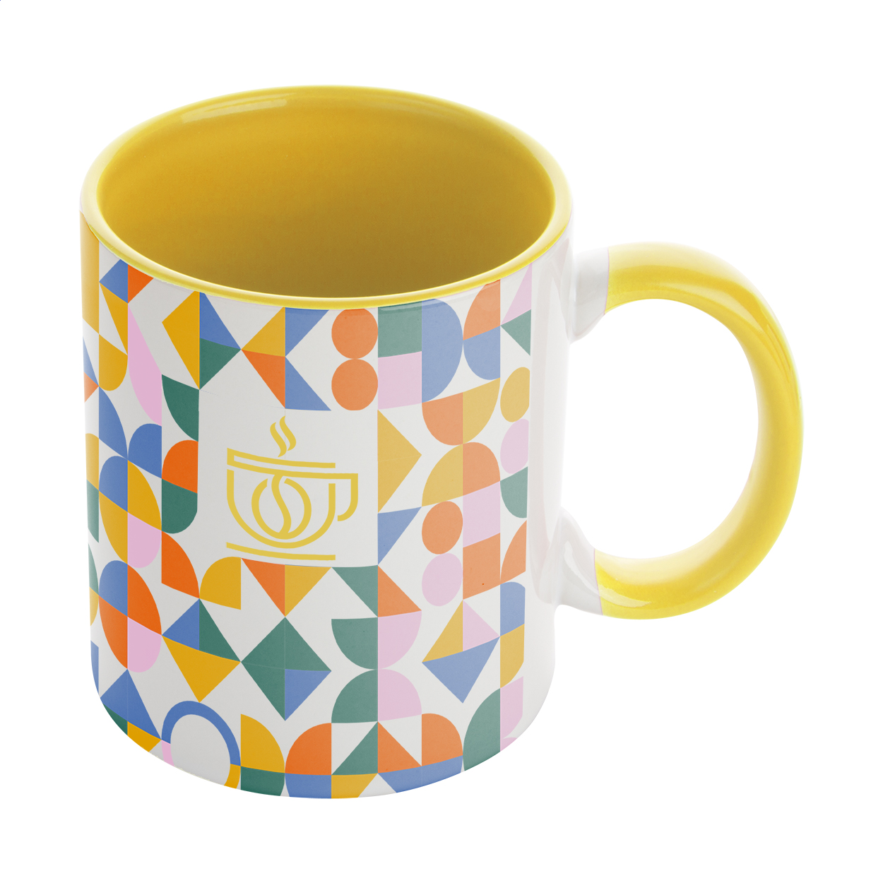 Taza Sublimación Colores - Sentmenat impreso con logotipo
