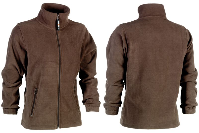 Chaqueta de Forro Polar Larga para Mujer con Cremallera - Gisclareny