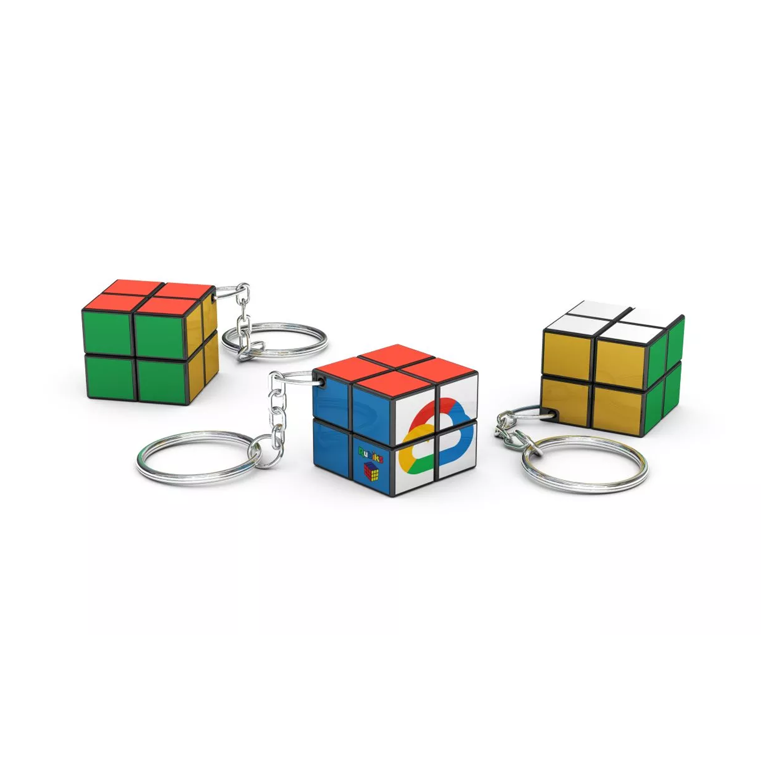 Llavero de Cubo de Rubik 2×2 (24mm) - Sonseca