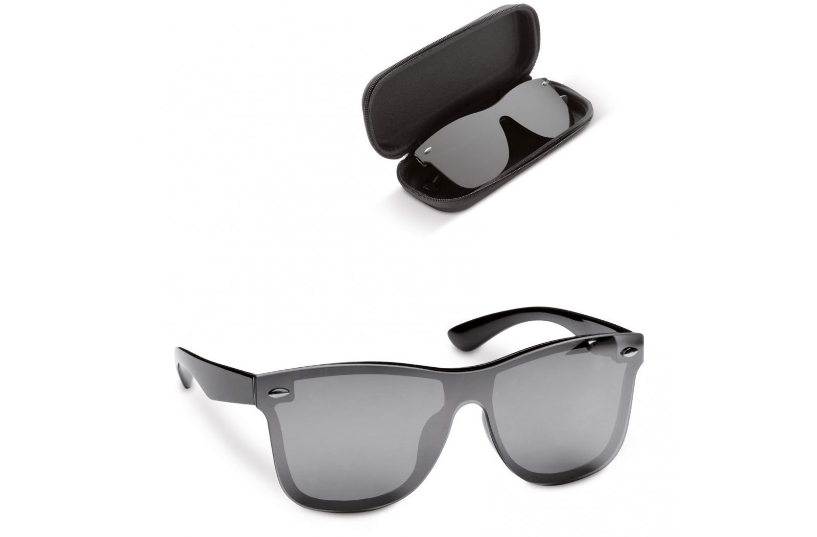 Gafas de Sol de Carreras Retro con Filtro UV400 y Estuche EVA - Escalonilla