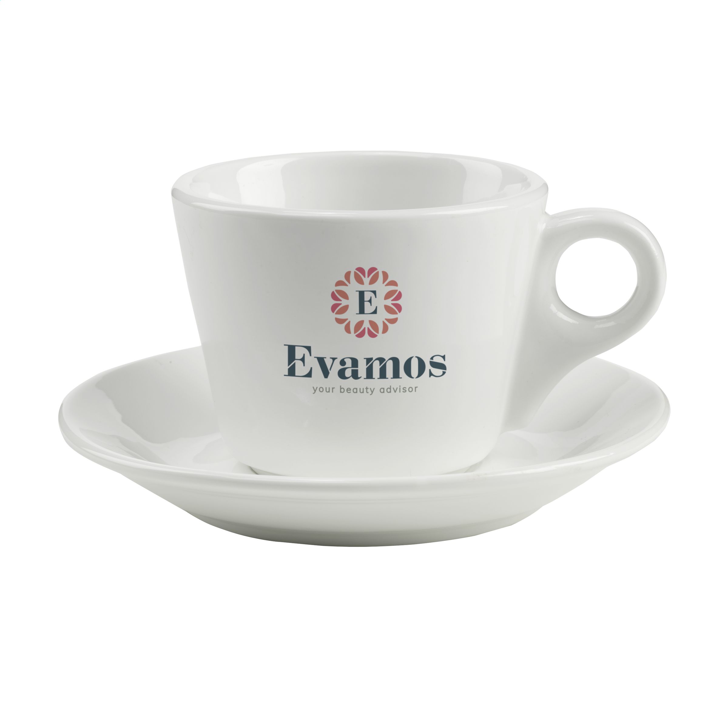 Taza y plato de cerámica 205ml - Broughton Poggs - Torrelapaja