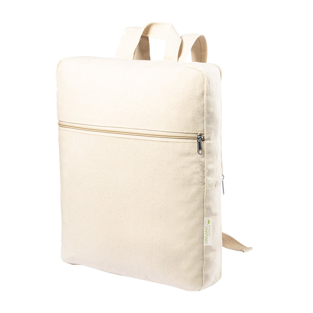 Mochila de algodón orgánico natural - Pedro Muñoz
