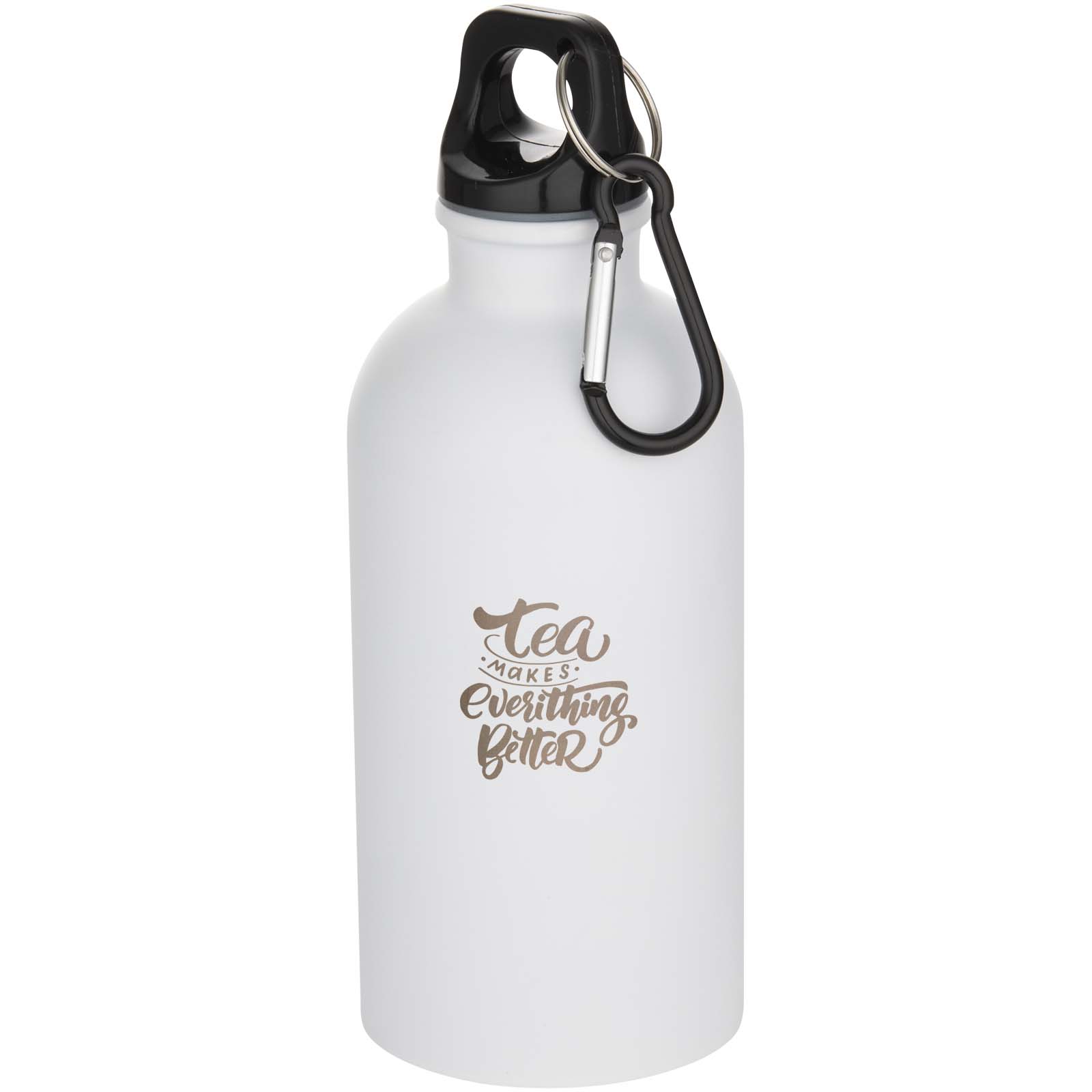 Botella de Agua Eco Matte 400 ml con Mosquetón - Alhaurín de la Torre