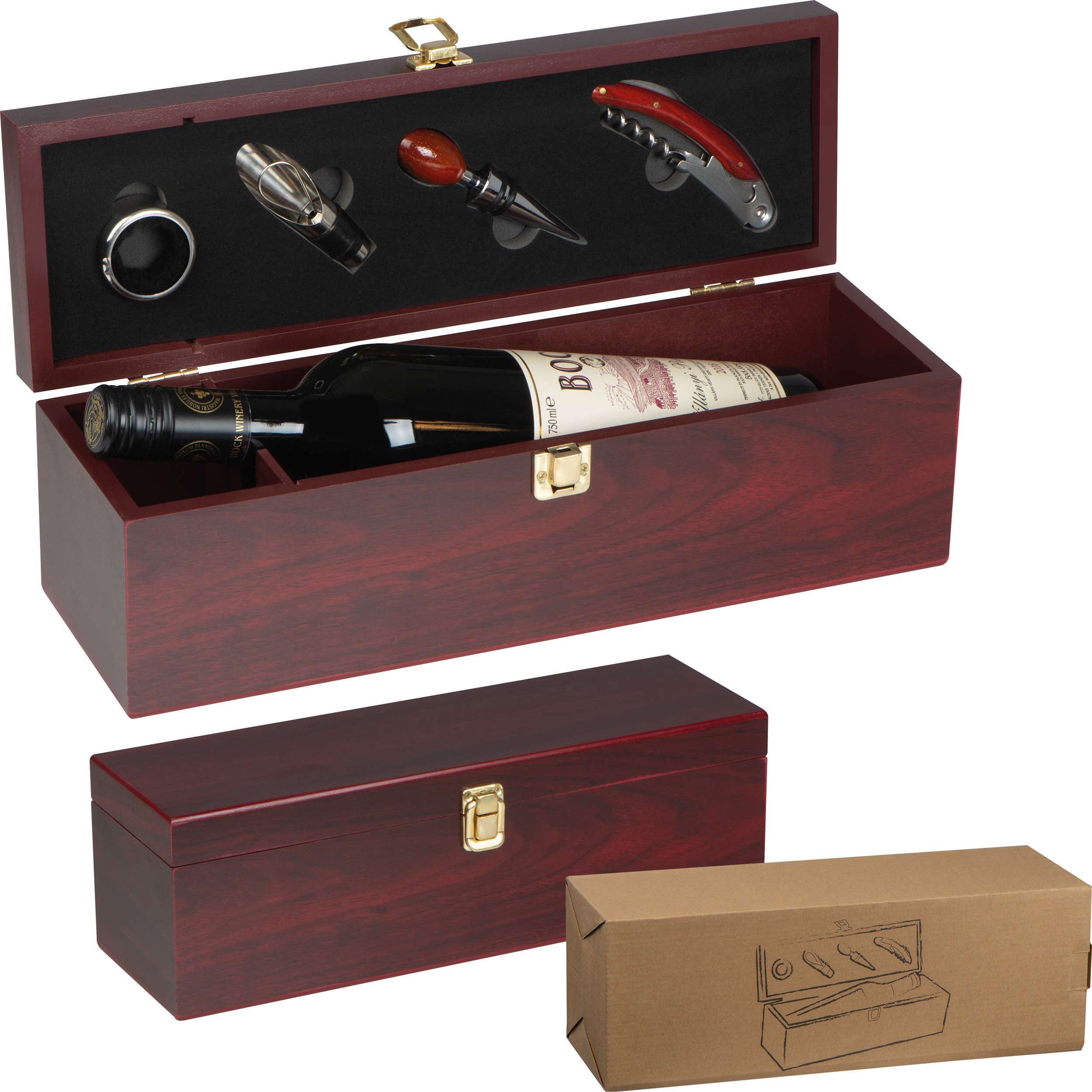 Caja de Vino Personalizada Stanton Drew - Cerceda