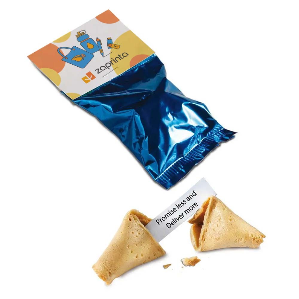 Galleta de la Fortuna Personalizable en Papel Aluminio - Nuño Gómez