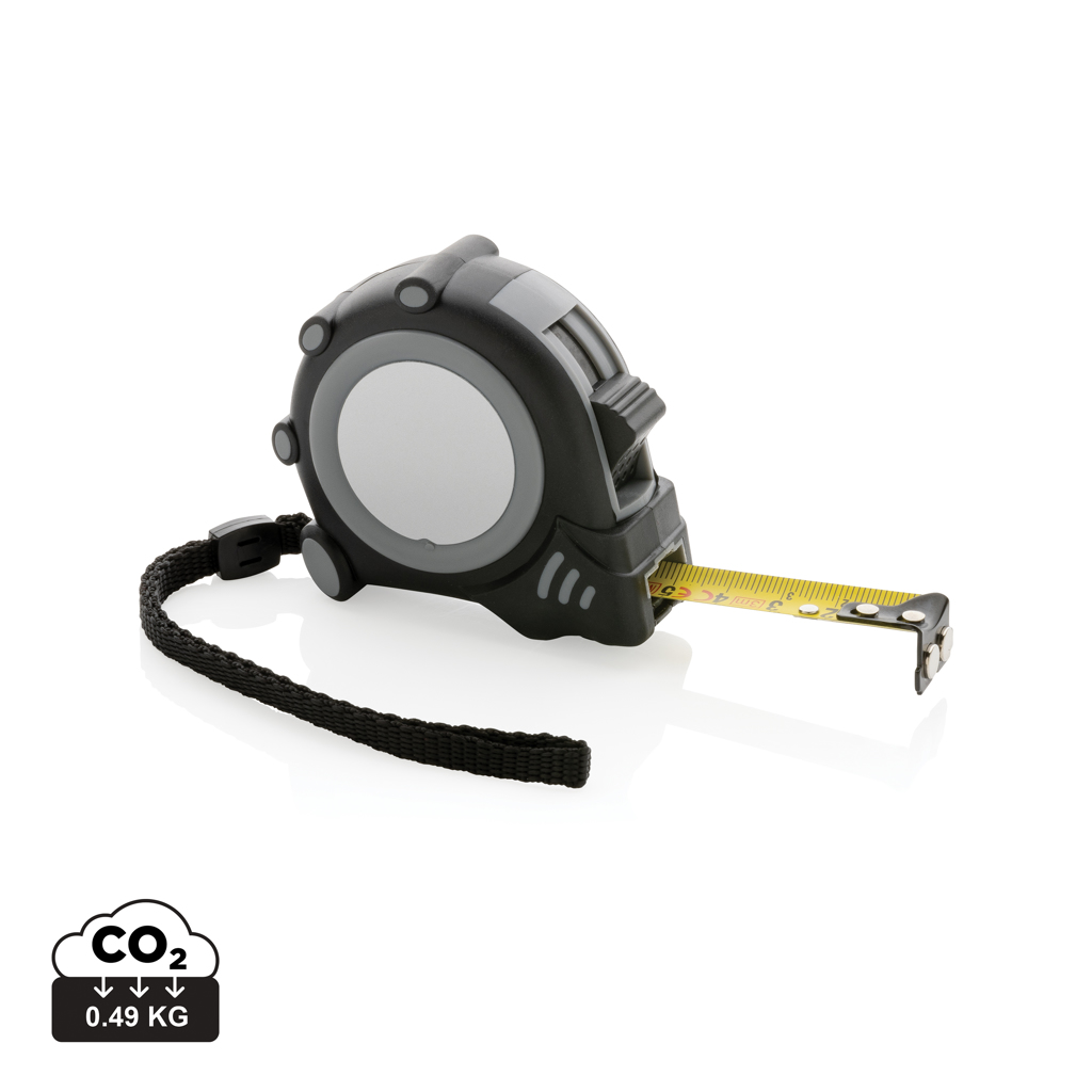 Cinta métrica de ABS reciclado certificado por RCS de 3 metros - Luna