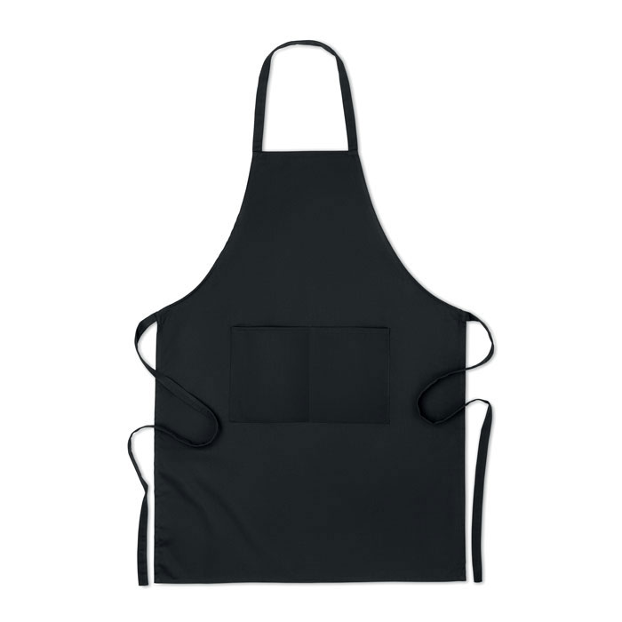 Delantal de cocina de algodón orgánico con bolsillos frontales - Penzance - Villarta de San Juan