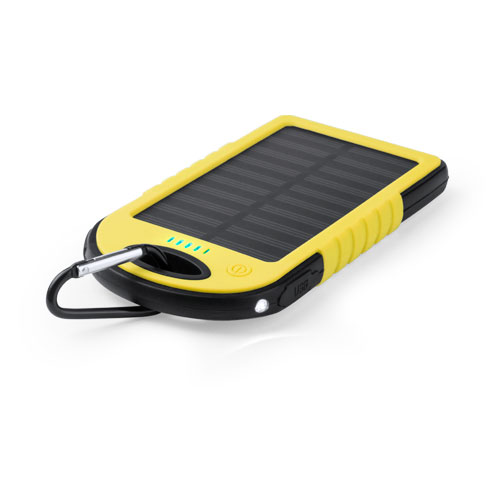 Banco de energía solar recargable de 4000mAh con luz LED SOS - Ponferrada