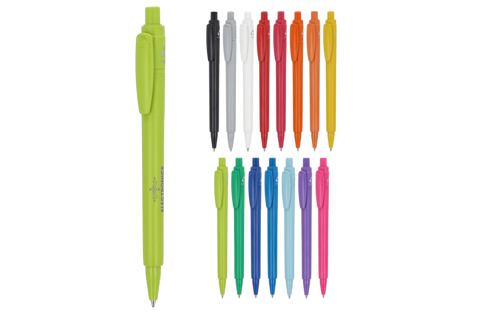 Bolígrafo Baron 03 color duro reciclado