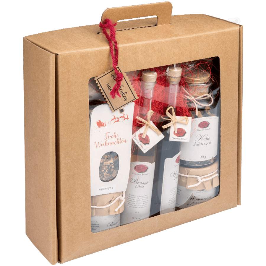 Caja Navideña Gourmet Personalizada - Ordes