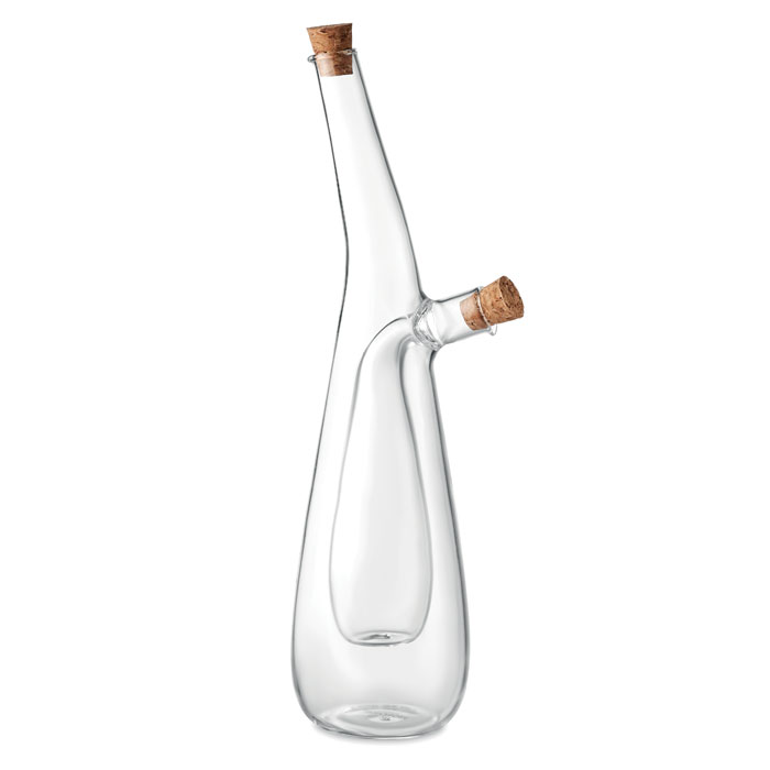 Botella de vidrio para aceite y vinagre con tapones de corcho - Bishopstone - Cómpeta