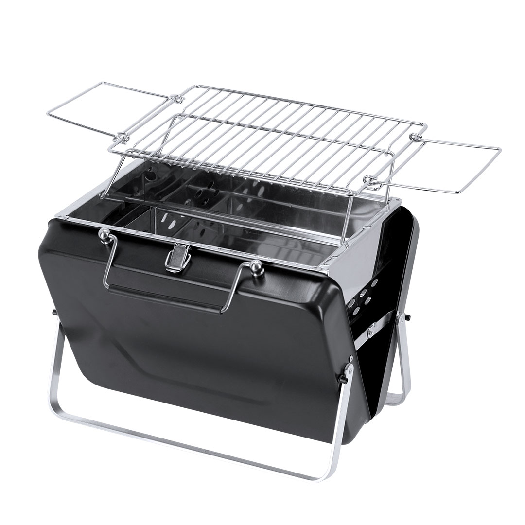 Asador Portátil Plegable - Mancor de la Vall impreso con logotipo