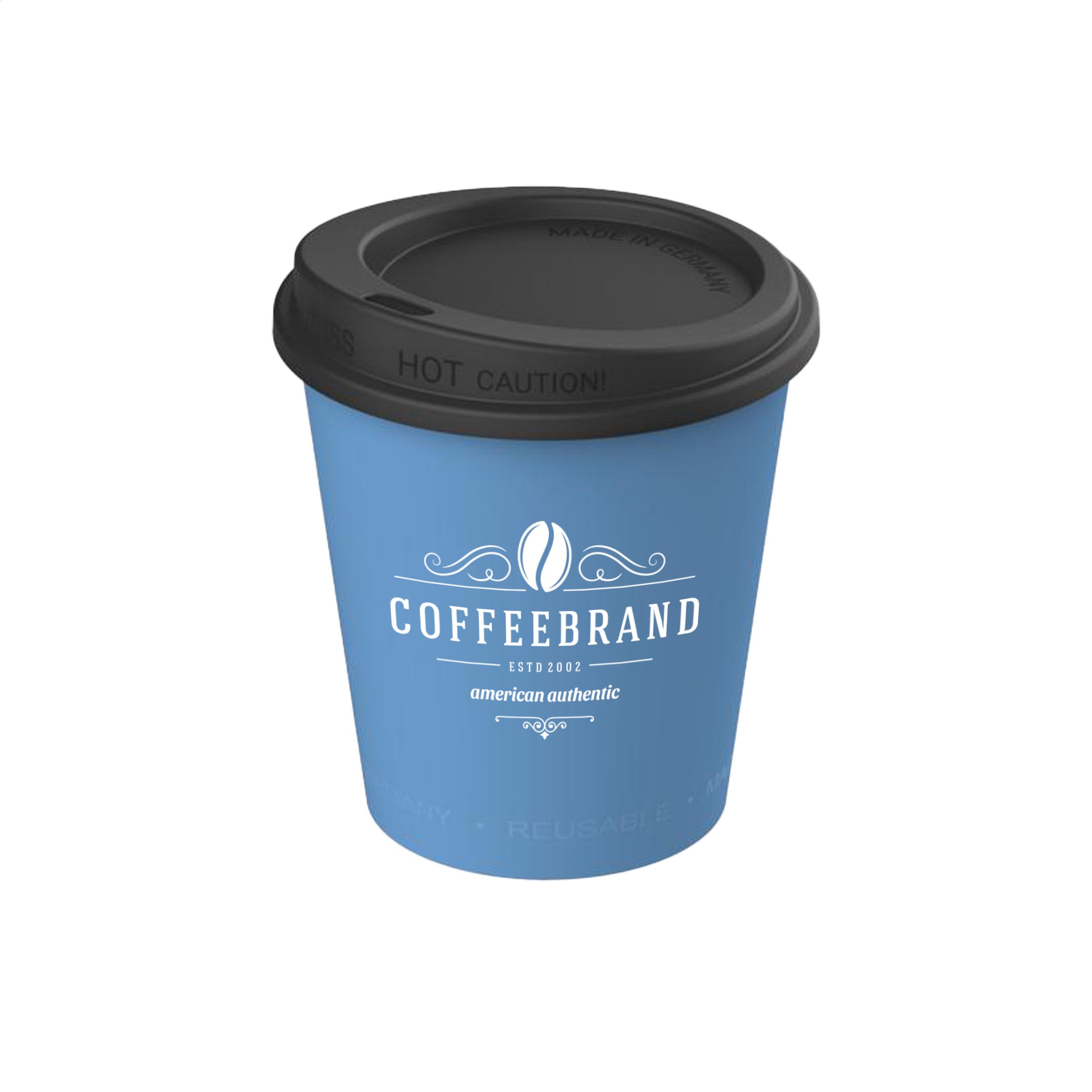 Taza de café de plástico reutilizable - Abegondo