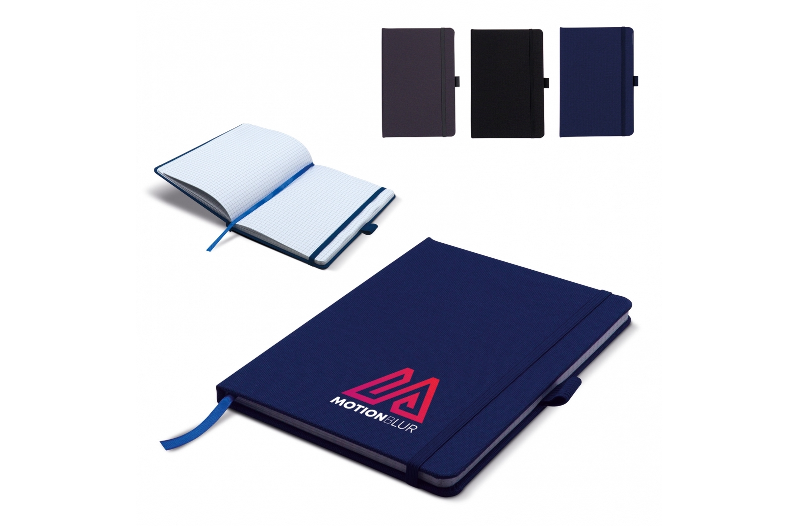 Cuaderno A5 R-PET de tapa dura - Olot