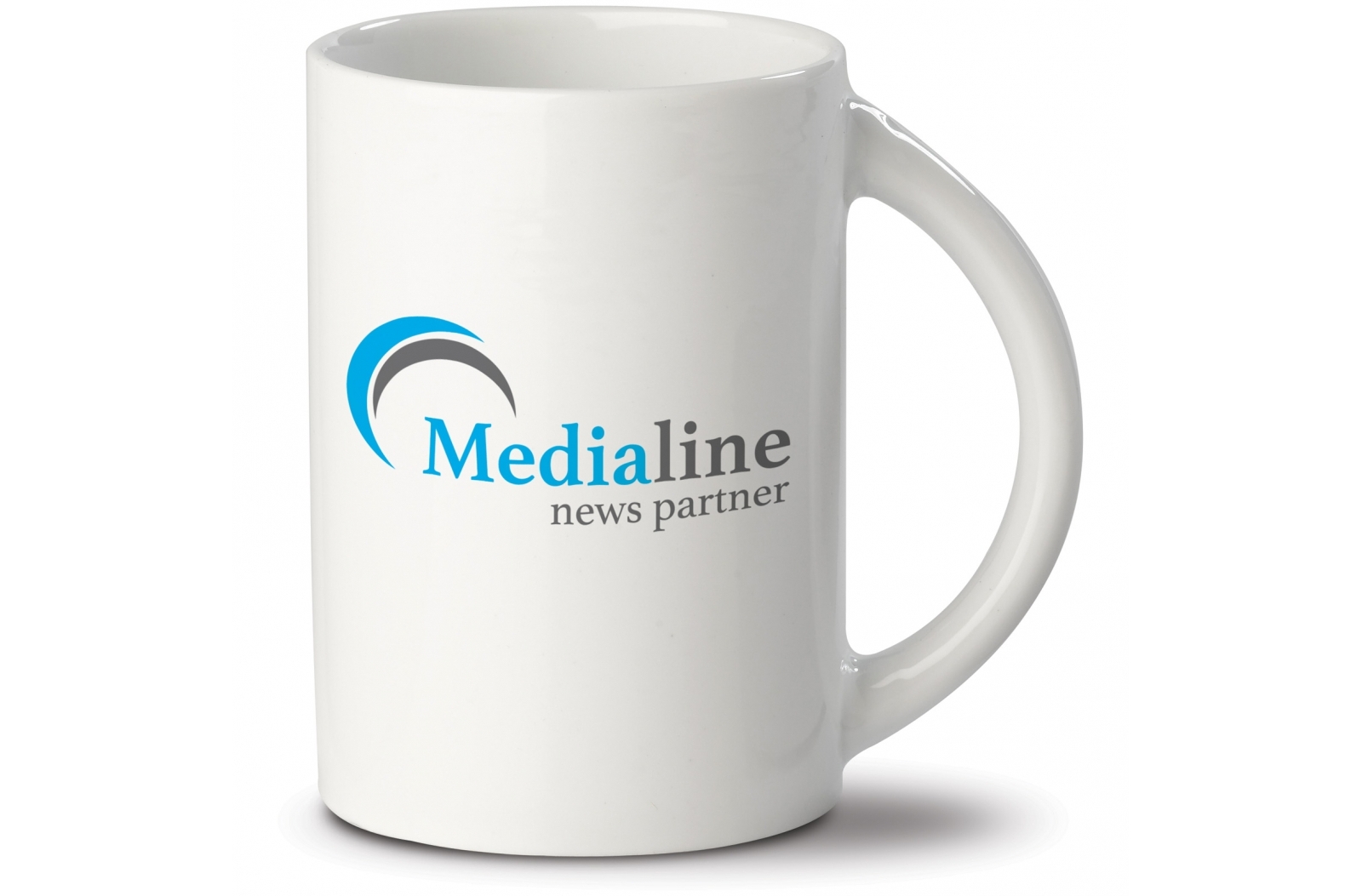 Elegante Taza Blanca de Porcelana 250ml - Novallas